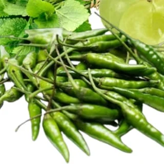Bird's eye chillies